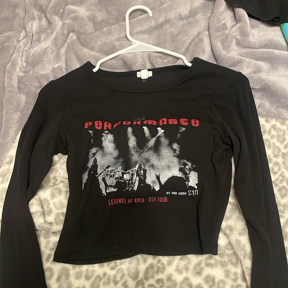 Garage vintage band long sleeve